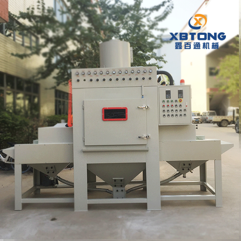 <b>XBT1280-12A铝型材 电脑键盘输送式自动喷砂机</b>