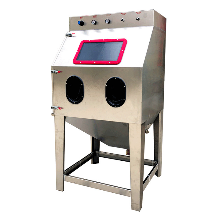 <b>XBT9080无尘喷砂设备湿式液体环保水喷砂机表面处</b>