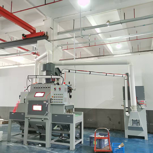 告别锈蚀困扰,重现金属光彩——鑫百通喷砂机