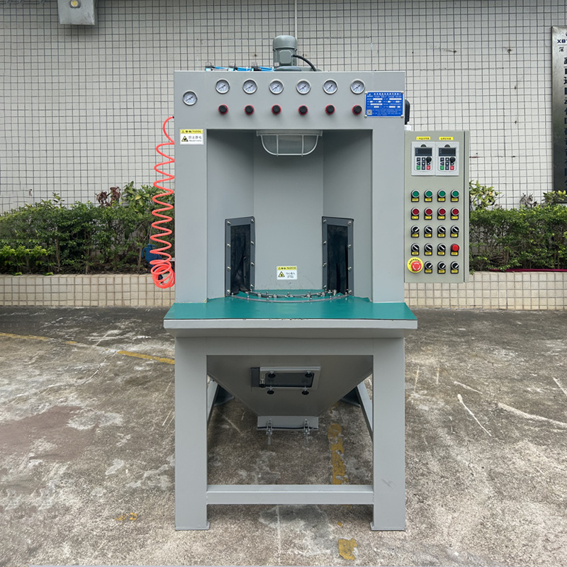 鑫百通XBT1209-6A 2B工位转盘一体喷砂机