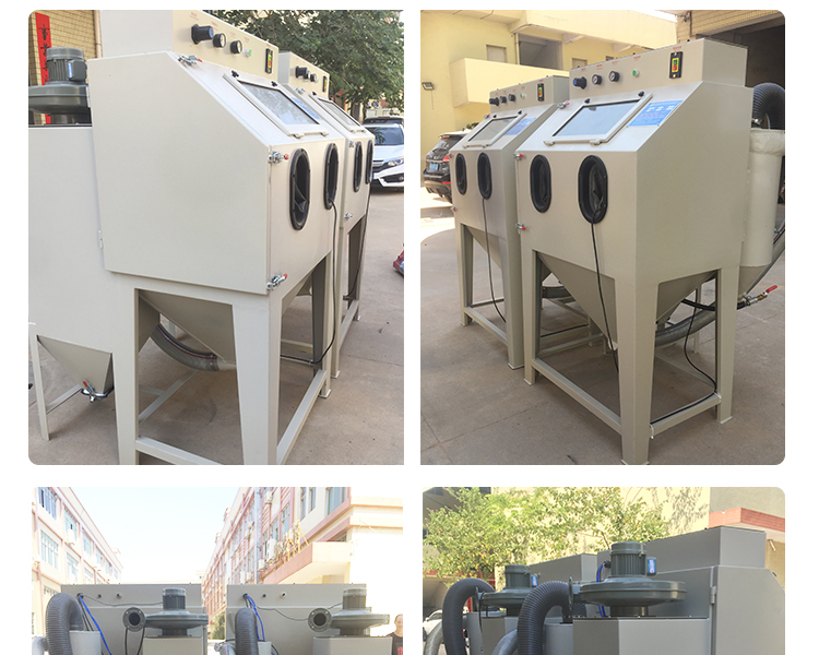 9060手动喷砂机带分离器