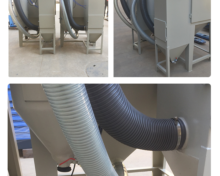 9060手动喷砂机带分离器