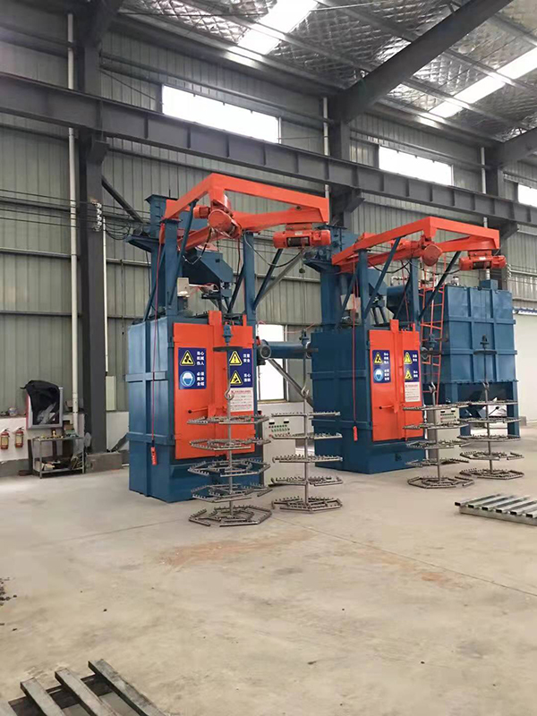 <b>吊钩式自动喷砂机</b>